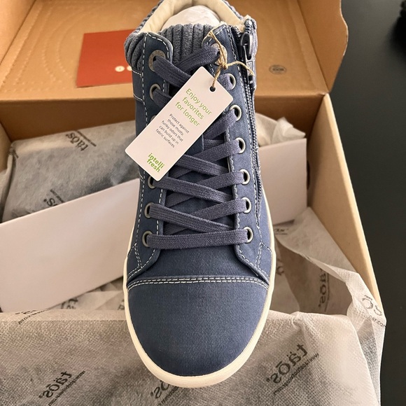 TAOS Startup Sneakers - Indigo Distressed - Picture 2 of 7